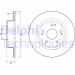 DELPHI Bremsscheibe