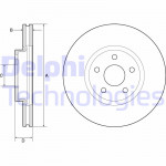 DELPHI Bremsscheibe