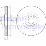 DELPHI Bremsscheibe