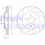 DELPHI Bremsscheibe