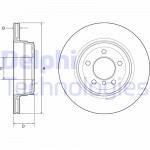 DELPHI Bremsscheibe