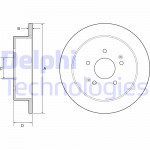DELPHI Bremsscheibe
