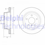 DELPHI Bremsscheibe