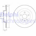 DELPHI Bremsscheibe