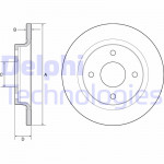 DELPHI Bremsscheibe