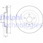DELPHI Bremsscheibe