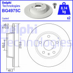 DELPHI Bremsscheibe