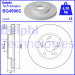 DELPHI Bremsscheibe
