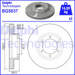 DELPHI Bremsscheibe