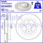 DELPHI Bremsscheibe