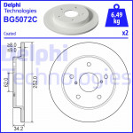 DELPHI Bremsscheibe
