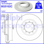 DELPHI Bremsscheibe