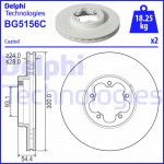 DELPHI Bremsscheibe