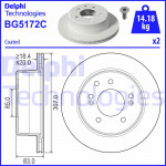 DELPHI Bremsscheibe