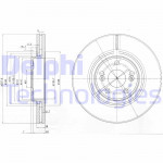DELPHI Bremsscheibe
