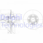 DELPHI Bremsscheibe