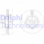 DELPHI Bremsscheibe