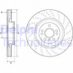 DELPHI Bremsscheibe