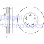 DELPHI Bremsscheibe