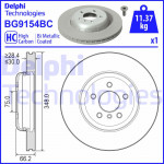 DELPHI Bremsscheibe