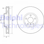 DELPHI Bremsscheibe