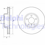 DELPHI Bremsscheibe