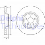DELPHI Bremsscheibe