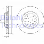 DELPHI Bremsscheibe