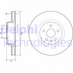 DELPHI Bremsscheibe