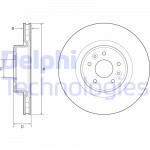 DELPHI Bremsscheibe