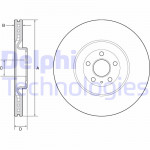 DELPHI Bremsscheibe