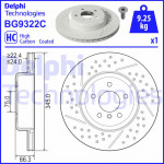 DELPHI Bremsscheibe