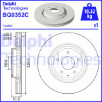 DELPHI Bremsscheibe