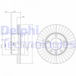 DELPHI Bremsscheibe