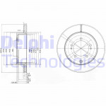 DELPHI Bremsscheibe