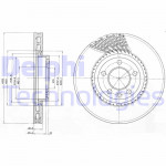 DELPHI Bremsscheibe