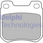 DELPHI Bremsbelagsatz, Scheibenbremse