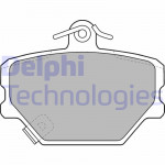 DELPHI Bremsbelagsatz, Scheibenbremse