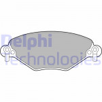DELPHI Bremsbelagsatz, Scheibenbremse