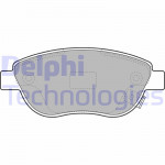 DELPHI Bremsbelagsatz, Scheibenbremse