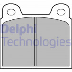 DELPHI Bremsbelagsatz, Scheibenbremse