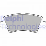 DELPHI Bremsbelagsatz, Scheibenbremse