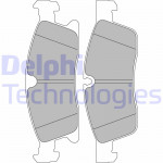 DELPHI Bremsbelagsatz, Scheibenbremse