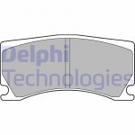 DELPHI Bremsbelagsatz, Scheibenbremse