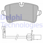 DELPHI Bremsbelagsatz, Scheibenbremse