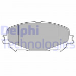 DELPHI Bremsbelagsatz, Scheibenbremse