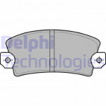 DELPHI Bremsbelagsatz, Scheibenbremse