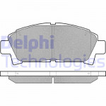 DELPHI Bremsbelagsatz, Scheibenbremse