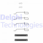 DELPHI Zubehörsatz, Scheibenbremsbelag