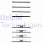 DELPHI Zubehörsatz, Scheibenbremsbelag